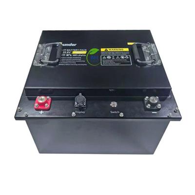 Pin Lithium THUNDER 25.6V 200AH Cho Xe Nâng Người Cắt Kéo 8 -16m