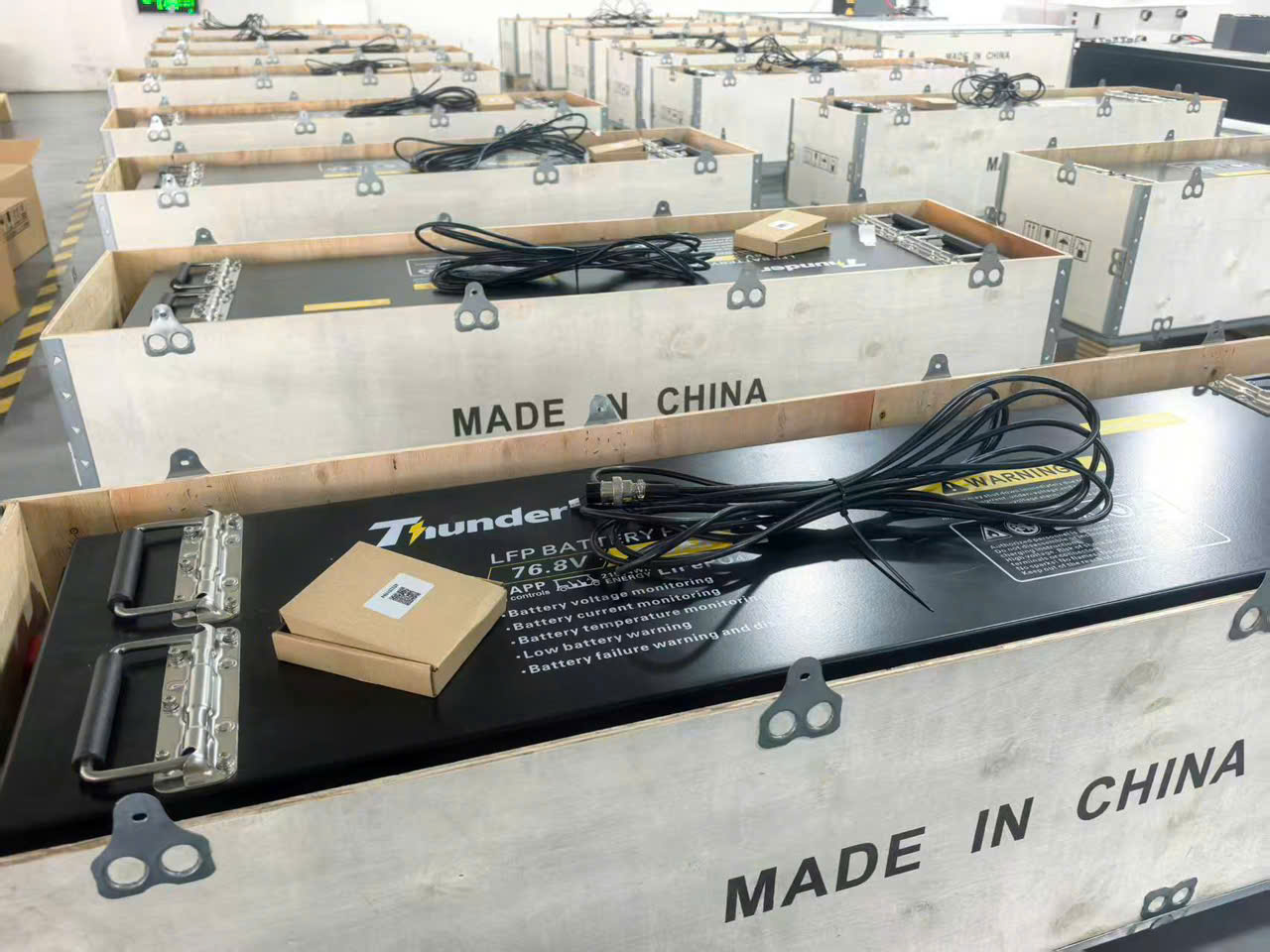 Nâng Cấp Pin Lithium Cho Xe Du Lịch Và Xe Tốc Độ Thấp: Giải Pháp Thay Thế Trực Tiếp THUNDER 76.8V 315Ah LiFePO4